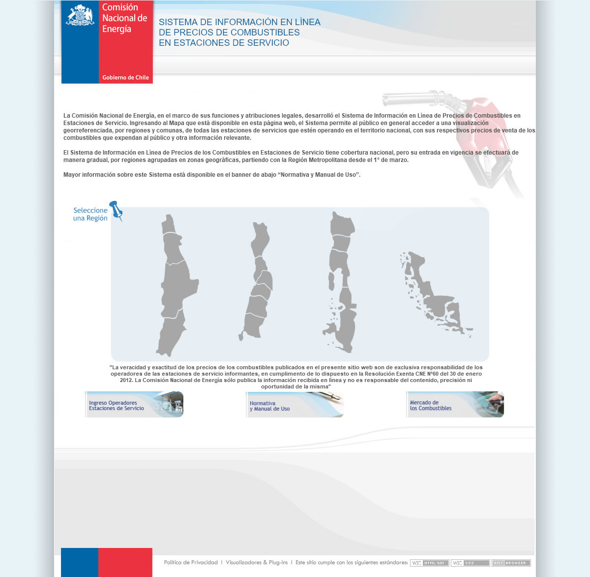 12. Bencina en Línea